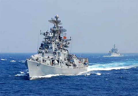 Image used for representational purpose only (A warship belonging to the Eastern Fleet of the Indian Navy.| File / EPS)