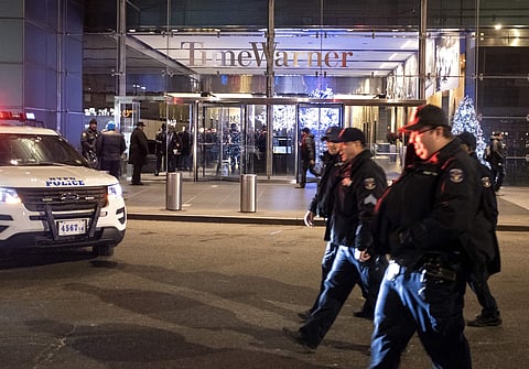 The Times Warner building. (Photo | AP)