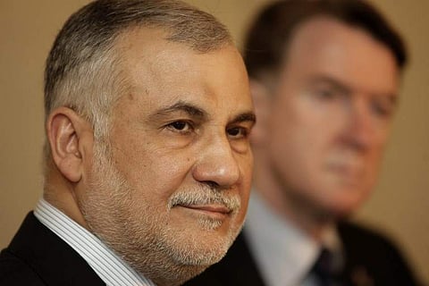 This file photo taken on April 06, 2009 shows then Iraqi Trade Minister Abdel Falah al-Sudani. | AFP