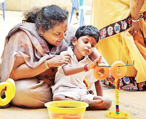 Children at the centre during their annual sports day