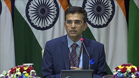 MEA spokesperson Raveesh Kumar. (Photo | Twitter/ Raveesh Kumar)