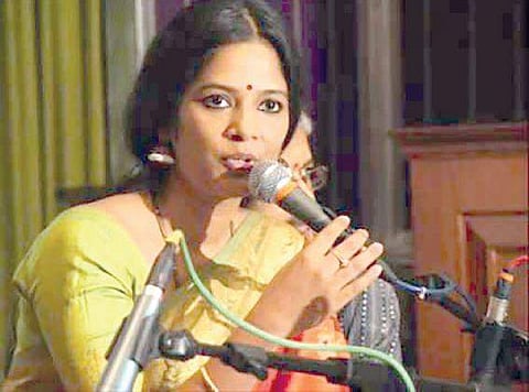 MD Pallavi to share the stage with singer S.P.Balasubrahmanyam