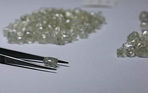 Diamonds on display (FIle | Reuters)