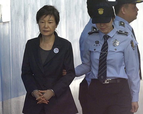 Former South Korean President Park Geun-hye (Photo | AP)