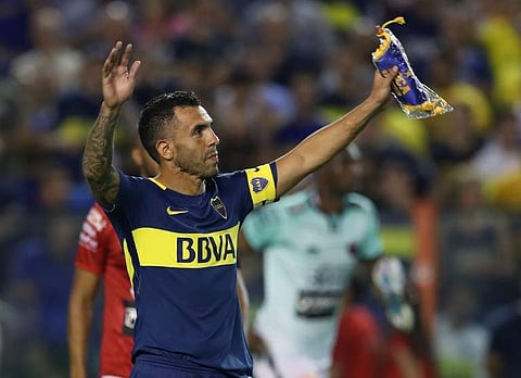 Boca Juniors forward Carlos Tevez | AFP
