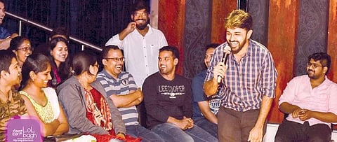 Anup Maiya at one of the Lolbagh shows