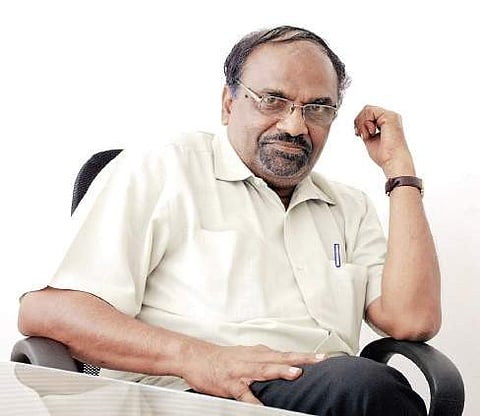 T M Abraham, director of the play | K Shijith