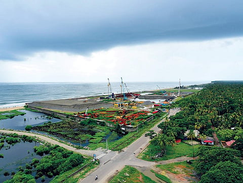 An aerial view of Vypeen Islands where big projects take root | Albin Mathew