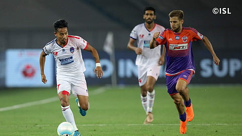 Delhi Dynamos FC played out a 2-2 draw against FC Pune City. (Indian Super League)