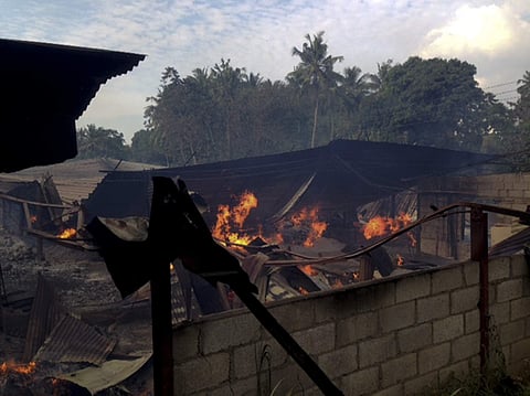 Violence erupted on Monday after a Sinhalese man died of injuries suffered during an attack last week by four Muslim men. (Photo | AP)
