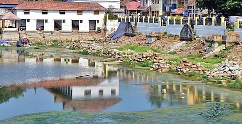 Padmatheertham pond of Sree Padmanabhaswami temple B P Deepu
