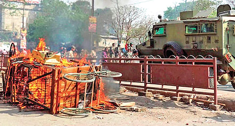 Clashes had broken out between two groups during a Ram Navami procession in Bihar’s Aurangabad district | PTI File Photo