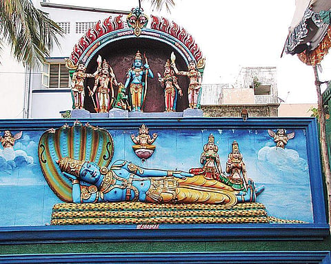 Three-time award winner for best maintained temple