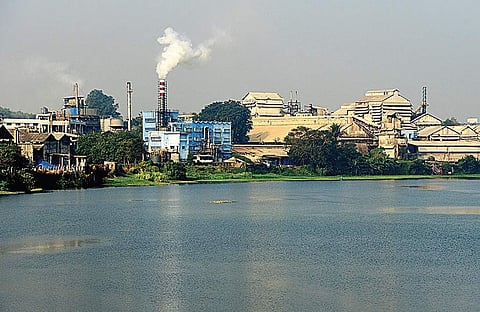 The industrial waste discharged by units has polluted the water bodies to a large extent | Albin Mathew