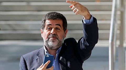 Jordi Sanchez, the former head of the Catalan National Assembly (File | AP)