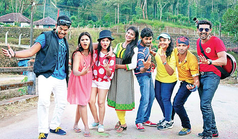 Santhoshathil Kalavaram team.