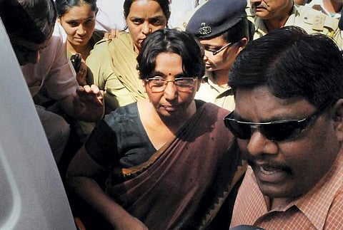 Former Gujarat minister Maya Kodnani (File)