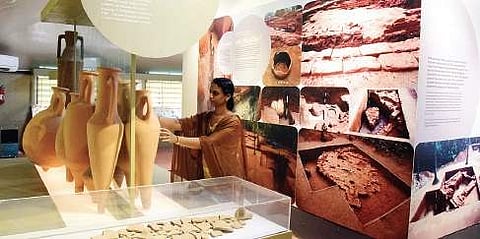 The museum at Pattanam excavation centre, North Paravur | Albin Mathew