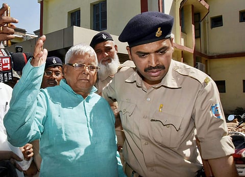Lalu Prasad Yadav. (PTI Photo)