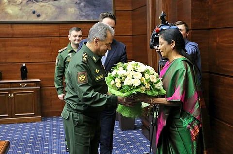 Sitharaman meets Russian counterpart; discusses ways to strengthen defence cooperation