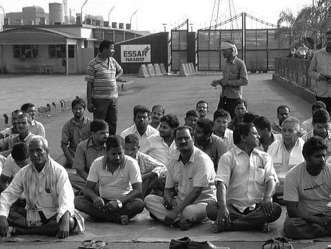Villagers cry neglect by district administrator, Essar Steel