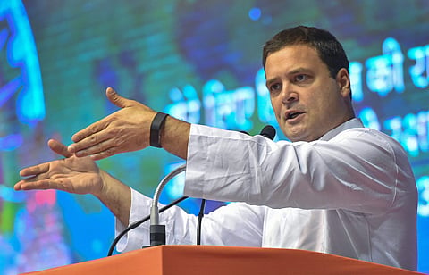 Congress President Rahul Gandhi (File Photo| PTI)
