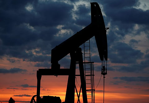 A representational image of an oil pump. (Photo | Reuters)