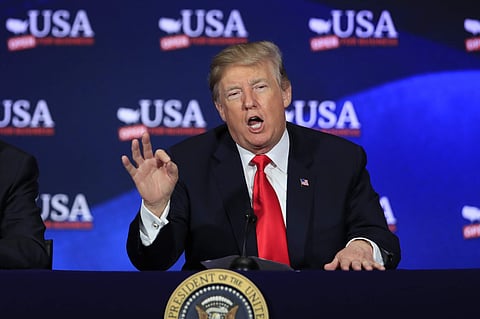 US President Trump (File photo | AP)