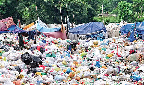 The waste dumping yard at Kalamassery | A Sanesh