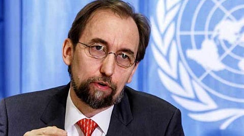 UN rights chief Zeid Ra'ad Al Hussein | AFP