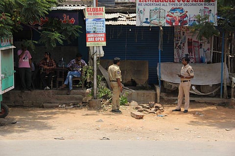 The place of where the three transgenders have been beaten to death at Hafeez Baba Nagar under Chandrayangutta limits, after the public misunderstood that they are kidnappers who are on the prowl. (EPS | Sathya Keerthi)