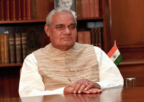 Former Indian Prime Minister Atal Bihari Vajpayee. (File)