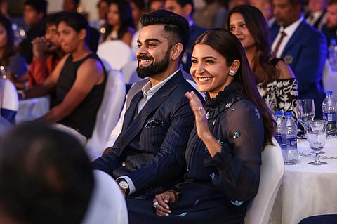 Virat Kohli and his wife Anushka Sharma (File Photo | PTI)