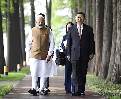 Prime Minister Narendra Modi, left, and Chinese President Xi Jinping (File | AP)