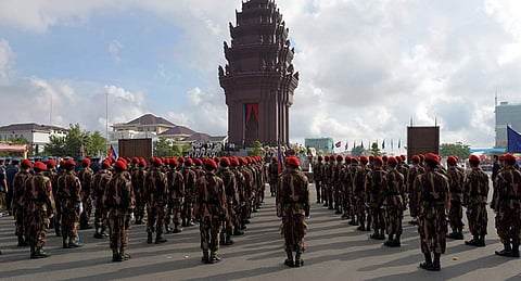The Combodian Military |AFP