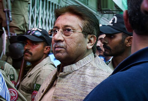 Pakistan's former military ruler Pervez Musharraf. | AP