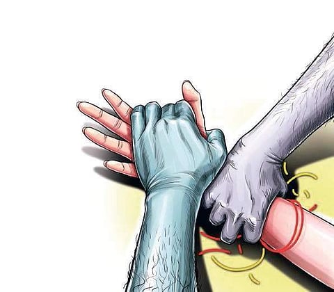 Woman held captive, gang-raped