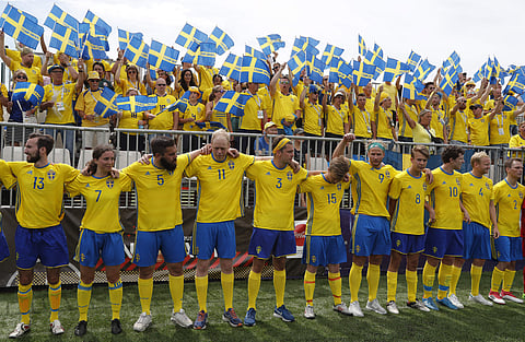 The epic journey of 1994 is still fresh in the memory for many of the Swedish fans. (File photo | AP)