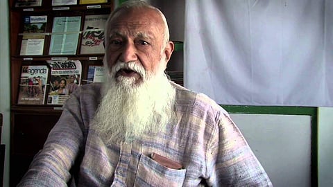 Youtube Grab of Professor G.D. Agrawal