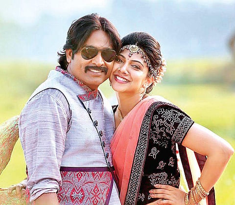 Vijay Sethupathi and Madonna Sebastian in Junga.