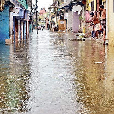Rain pours miseries on Cuttack residents