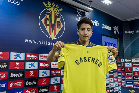 Villarreal midfielder Santiago Caseres (Photo | Villarreal Twitter)