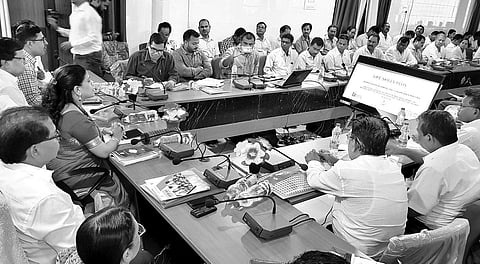 The district-level planning and convergence meeting in progress I Express