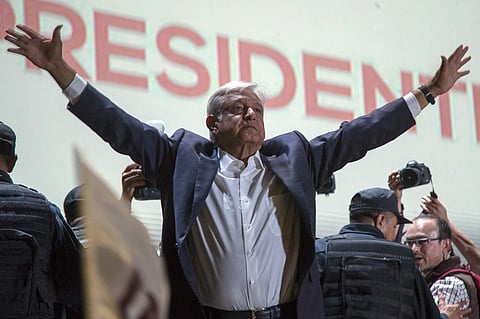 Anti-establishment leftist Andres Manuel Lopez Obrador swept to victory in Mexico's presidential election on Sunday. winning 53 percent of the vote. It is the first time in Mexico's modern history a candidate has won more than half the vote in a competiti