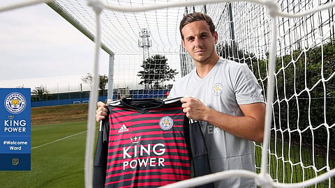 Danny Ward, who helped Huddersfield to promotion in 2017, was upbeat on the move. (Photo | Leicester City Twitter)