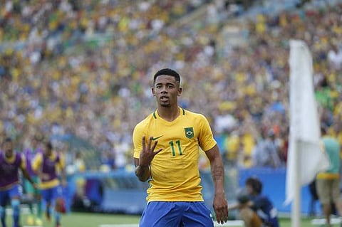Brazil forward Gabriel Jesus | AP