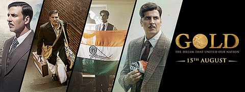 Akshay Kumar in the movie 'Gold' (Photo | FB)