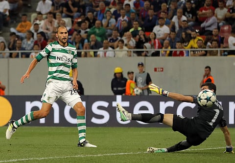 Sporting Lisbon forward Bas Dost | AP