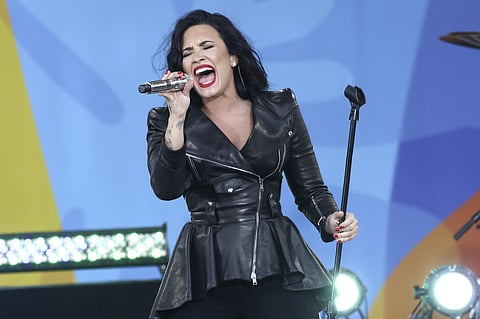Demi Lovato performs on ABC's 'Good Morning America' 2016 Summer Concert Series in New York. (File Photo| AP)