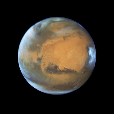 NASA's photo of planet Mars. (Photo | AP)
